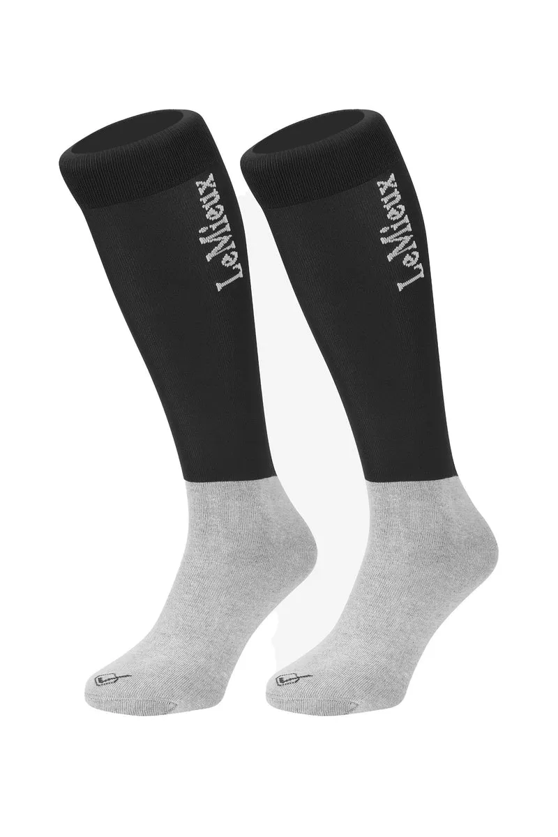 Turniersocken 2er Pack Black 25-30,5
