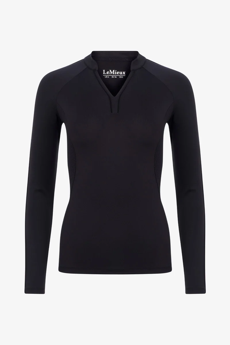 Lisa Damen UV-Langarm-Baselayer Black 34