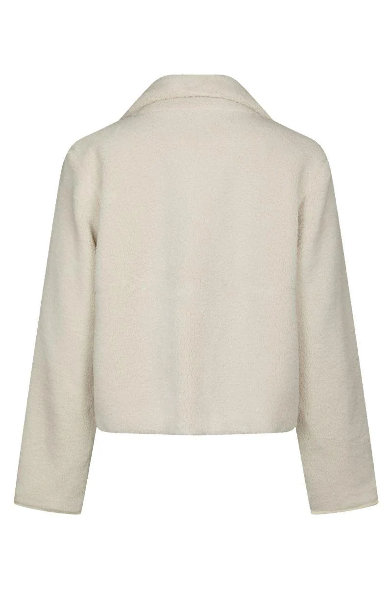 Effa Teddy Jacket | Ivory | Jakke fra Neo Noir