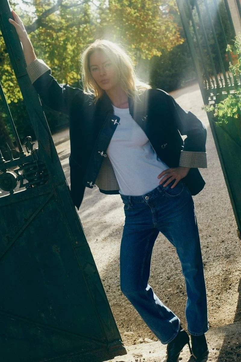 Fallon Mercer Jacket | Salute Navy | Jakke fra Mos Mosh