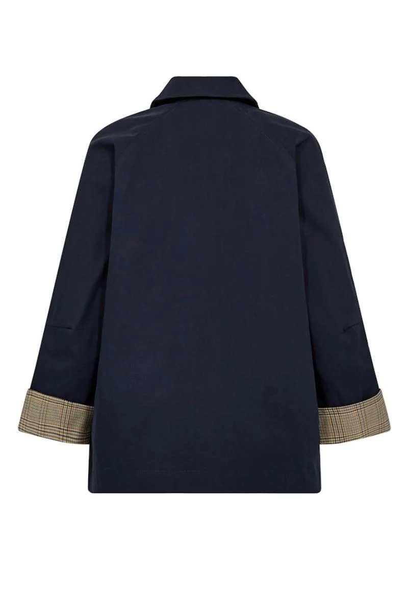 Fallon Mercer Jacket | Salute Navy | Jakke fra Mos Mosh