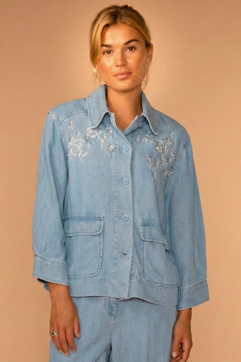 Amali Casual jacket | Endless Sky | Jakke fra Gustav
