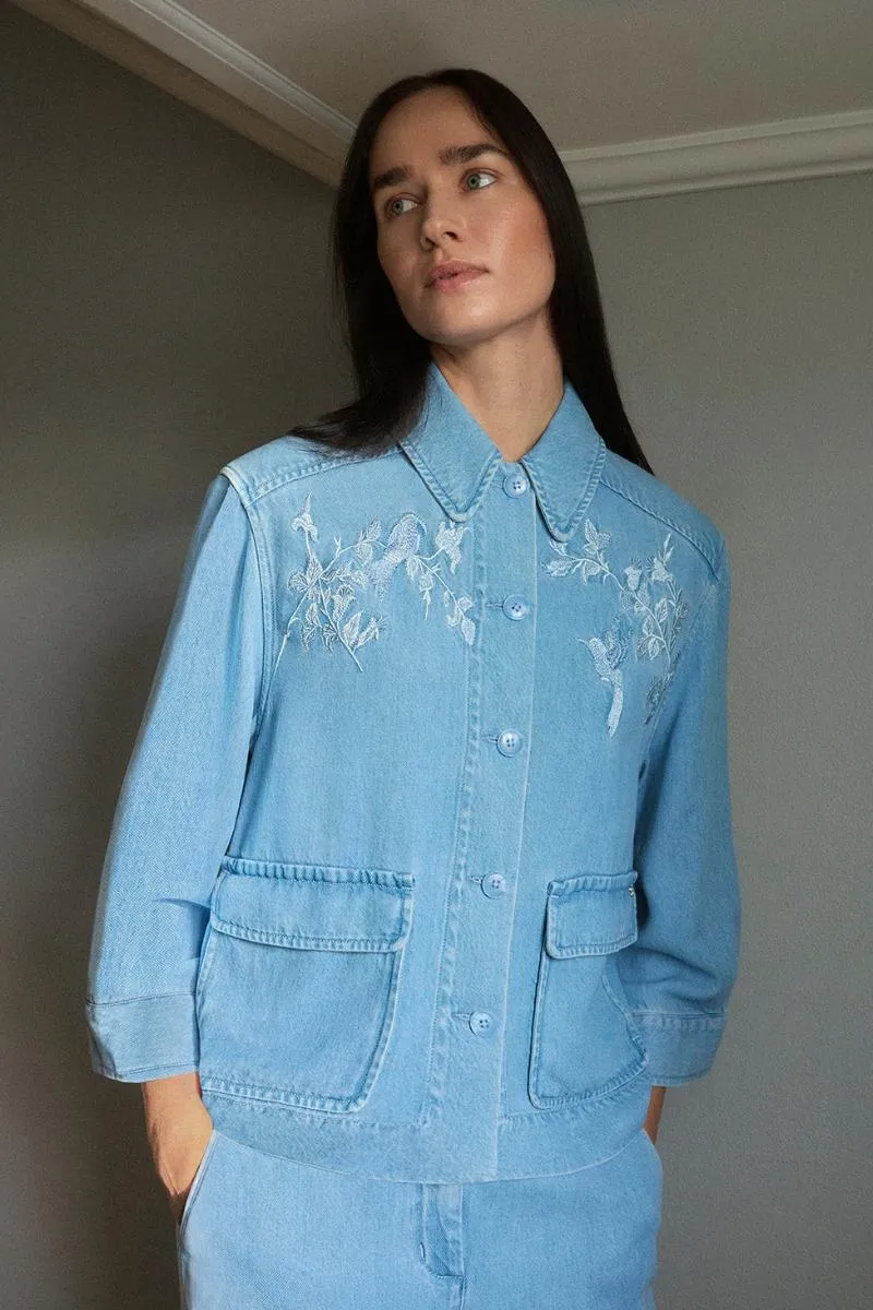 Amali Casual jacket | Endless Sky | Jakke fra Gustav