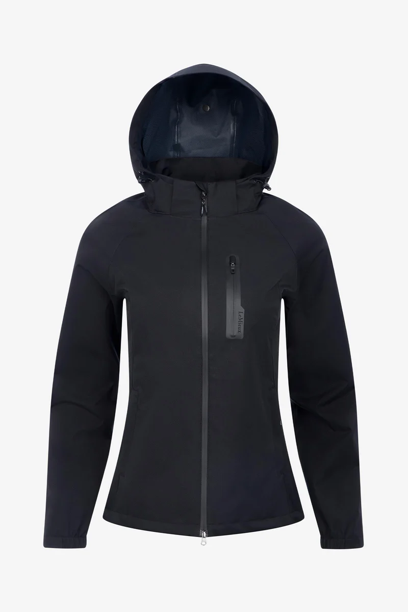Athena Damen Wasserdichte Leichtgewichtjacke Black 46