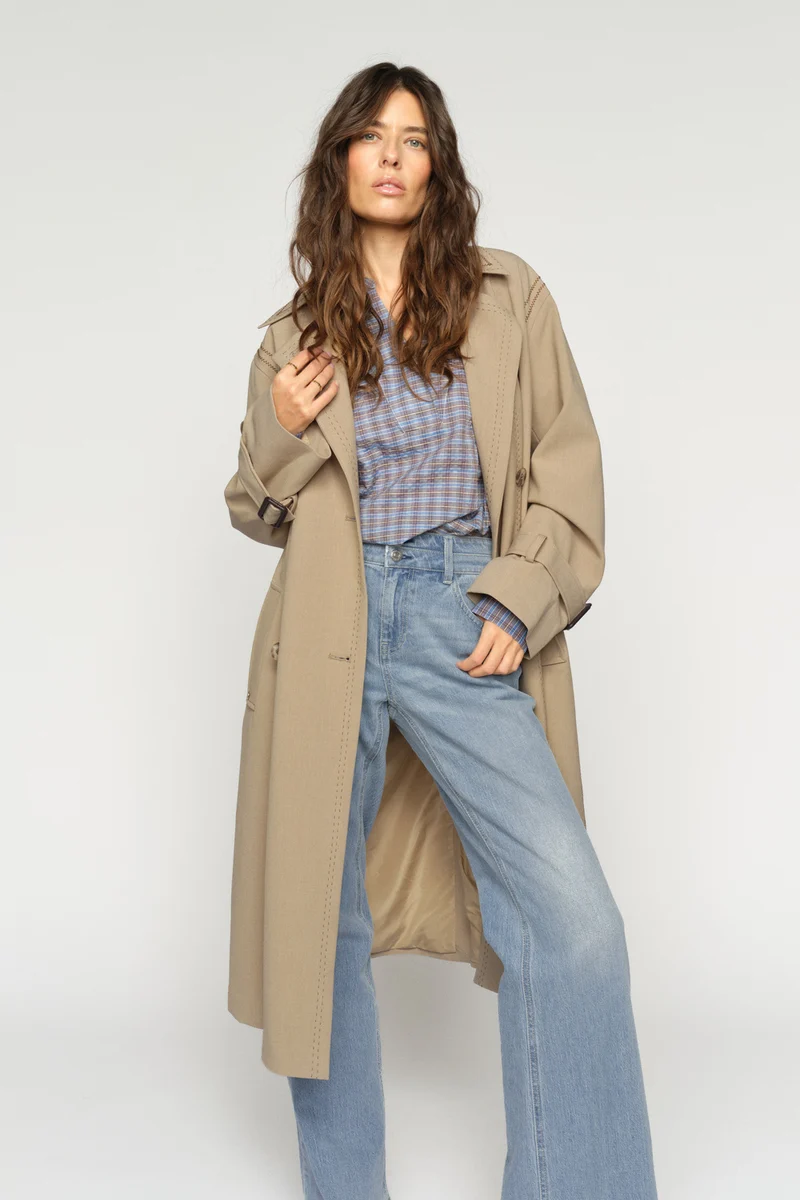 Scout Zani Trenchcoat | Twill | Jakke fra Mos Mosh