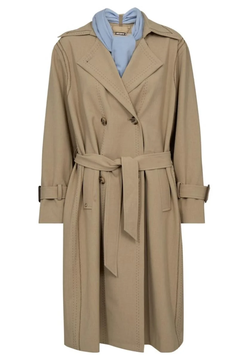 Scout Zani Trenchcoat | Twill | Jakke fra Mos Mosh