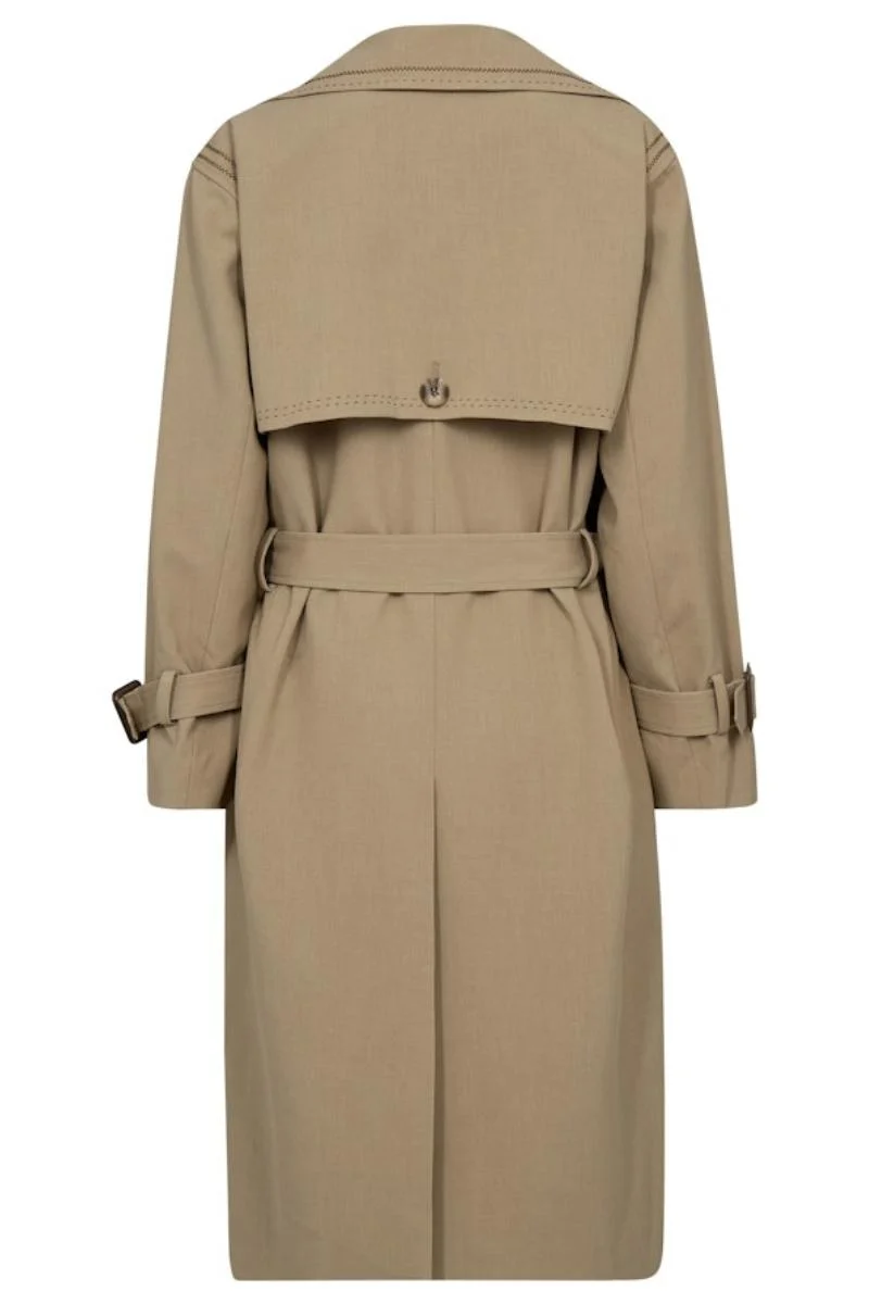 Scout Zani Trenchcoat | Twill | Jakke fra Mos Mosh