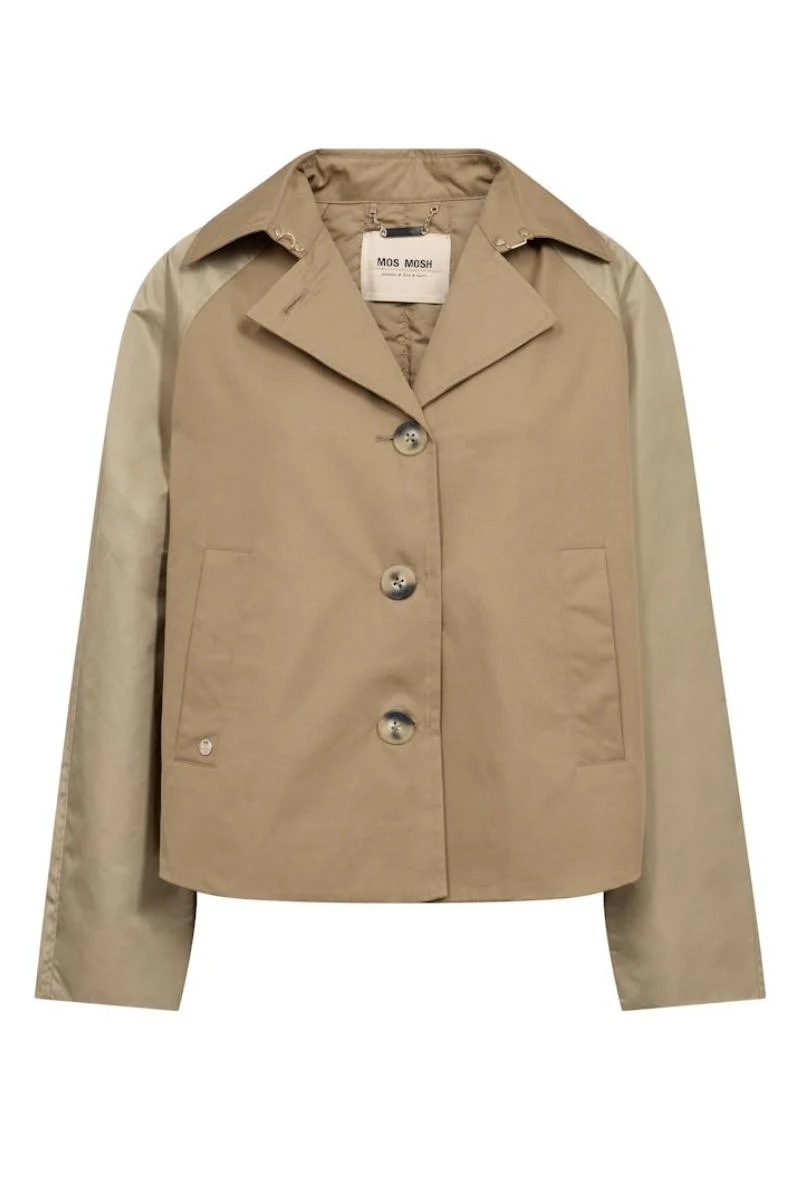 Zyla Neola Trenchcoat | Twill | Jakke fra Mos Mosh