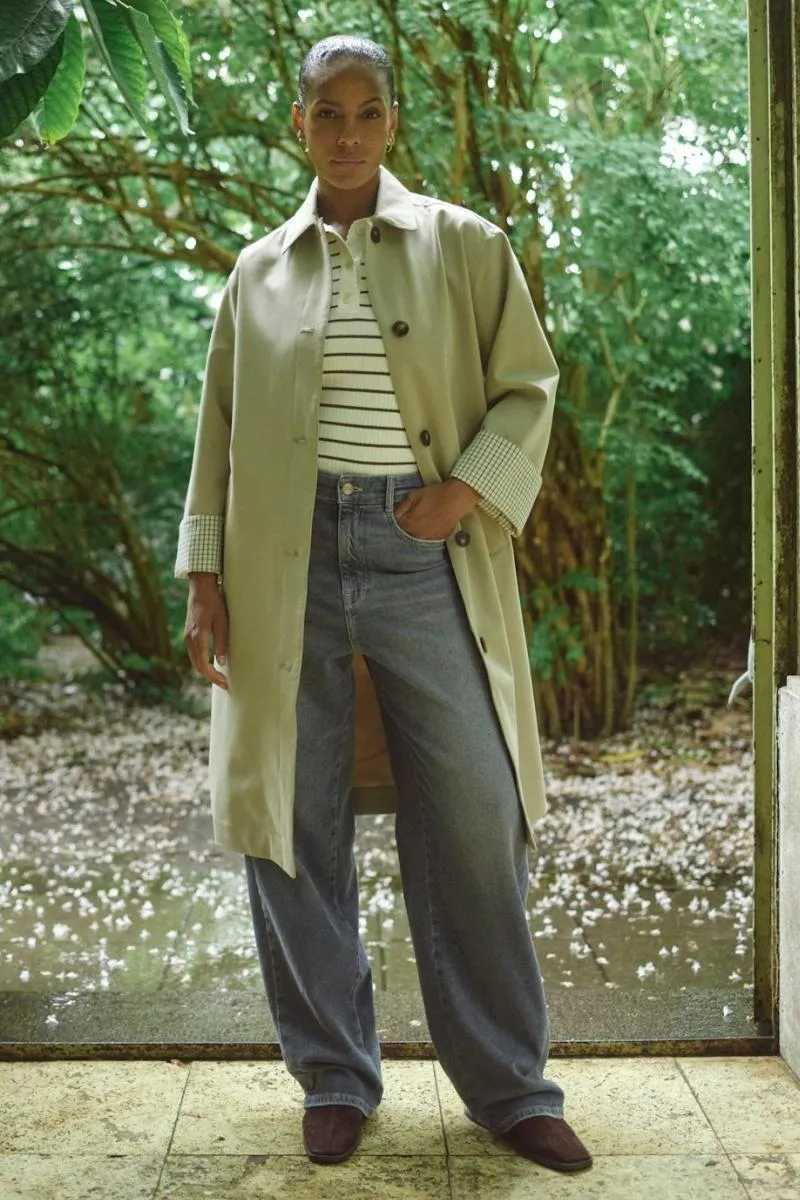 Riko Bora Trenchcoat | Twill | Jakke fra Mos Mosh