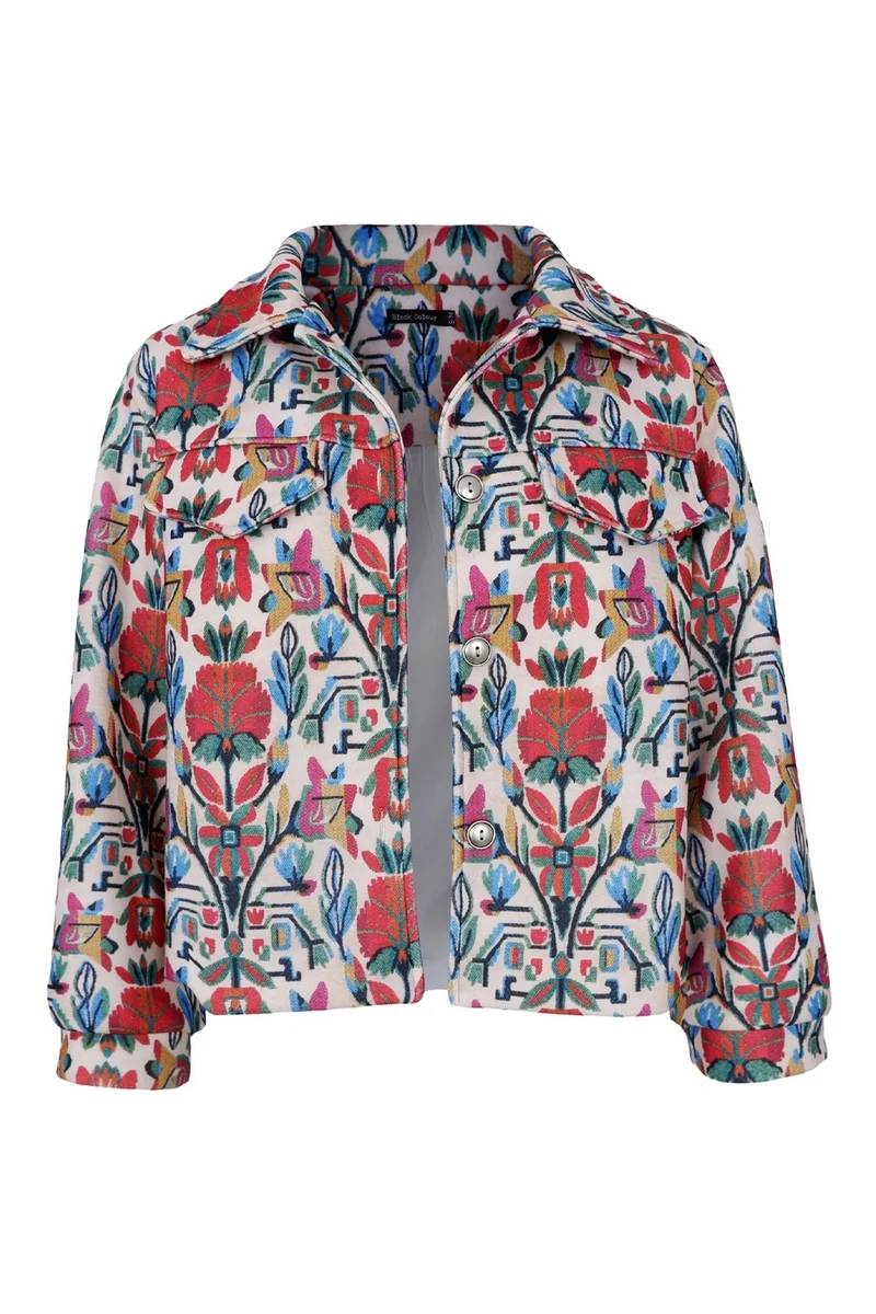 Panama Jacket | Botanic Red | Jakke fra Black Colour