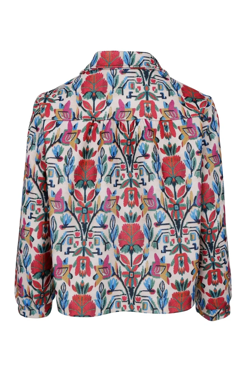 Panama Jacket | Botanic Red | Jakke fra Black Colour