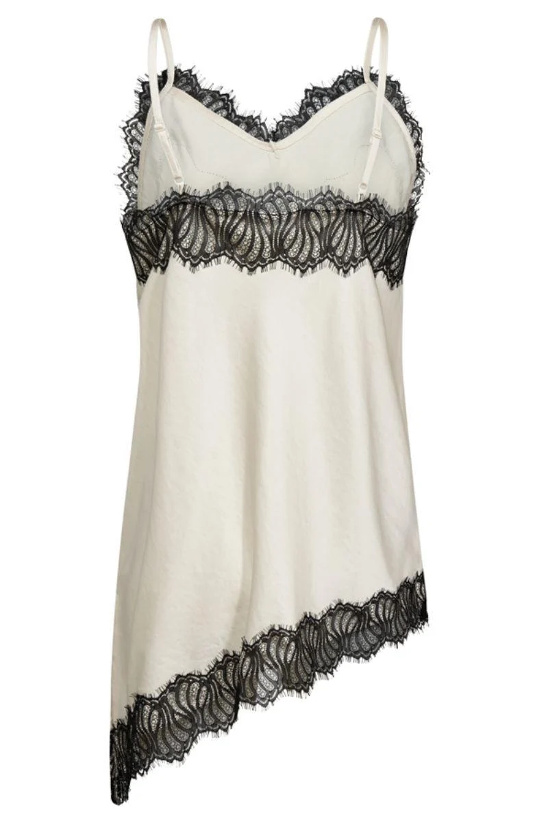 Dova Top 212030 | Moonbeam W. Black | Top fra Freequent