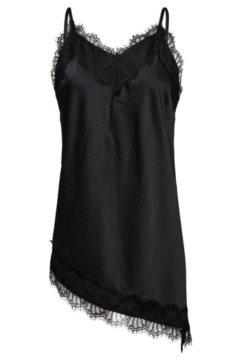 Dova Top 212030 | Black W. Black | Top fra Freequent