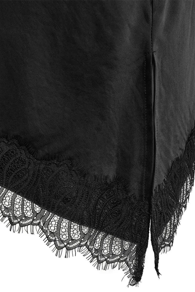 Dova Top 212030 | Black W. Black | Top fra Freequent