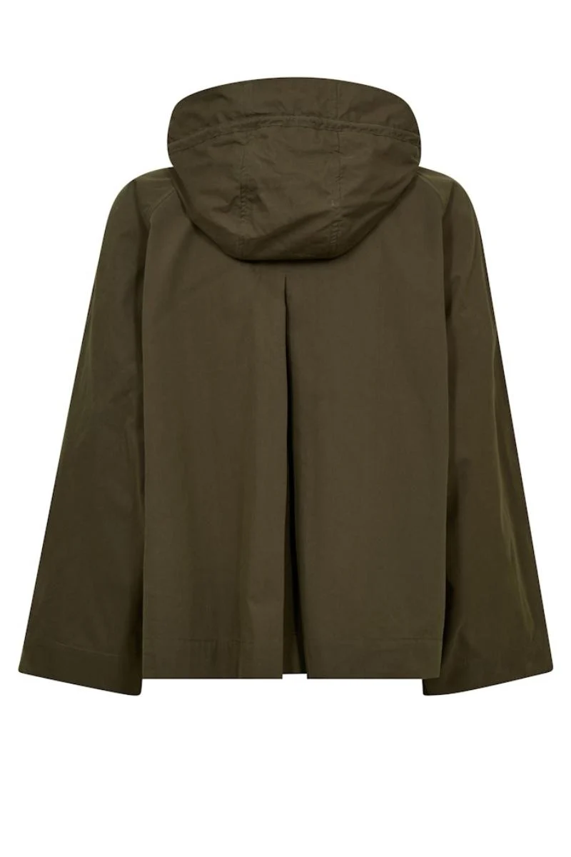 Sheena Short Jacket | Olive Night | Jakke fra Mos Mosh
