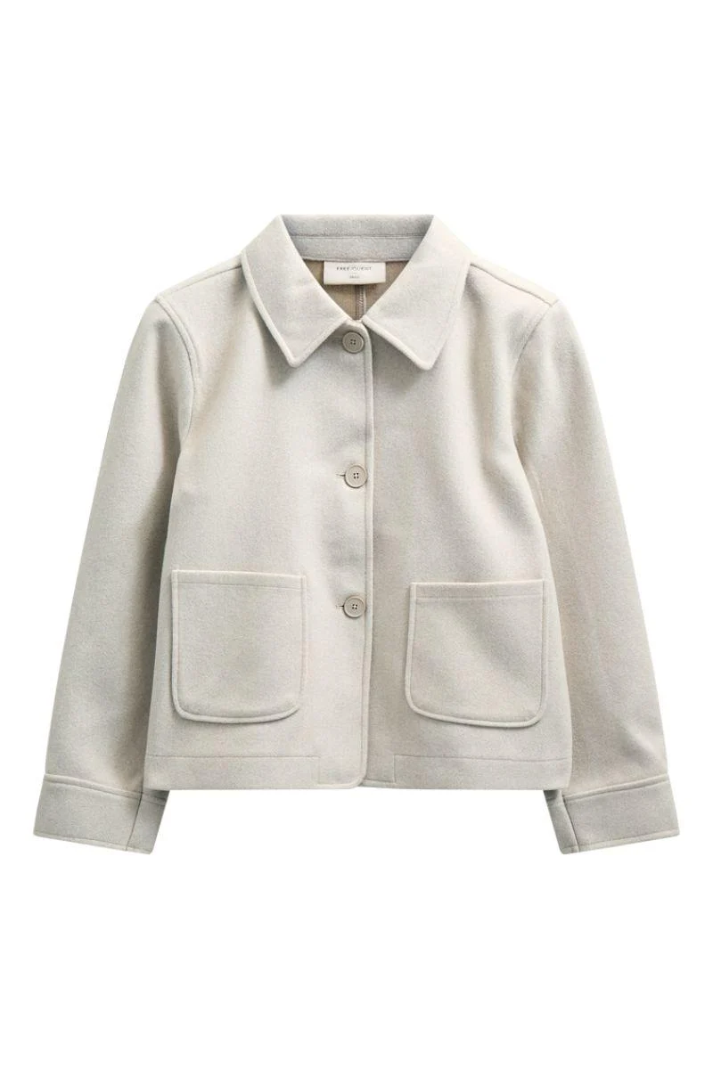 Yanna Jacket 207534 | Moonbeam Melange | Jakke fra Freequent
