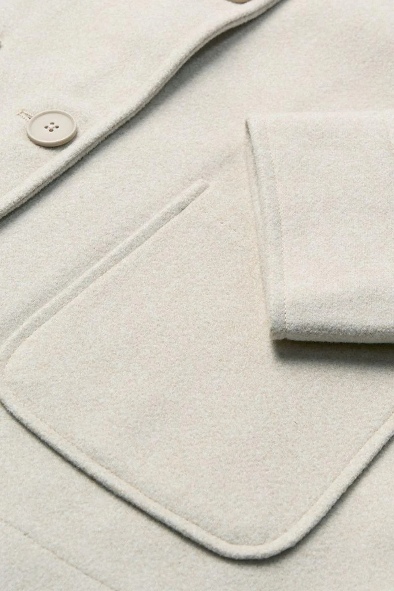 Yanna Jacket 207534 | Moonbeam Melange | Jakke fra Freequent