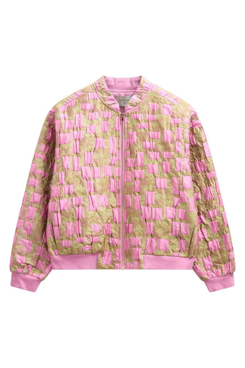 Flowy Jacket 208082 | Pale Mauve W. Wild Orchid | Jakke fra Freequent