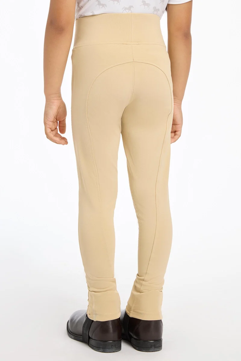 Mini Kinder Pull On Reithose Beige 110-116