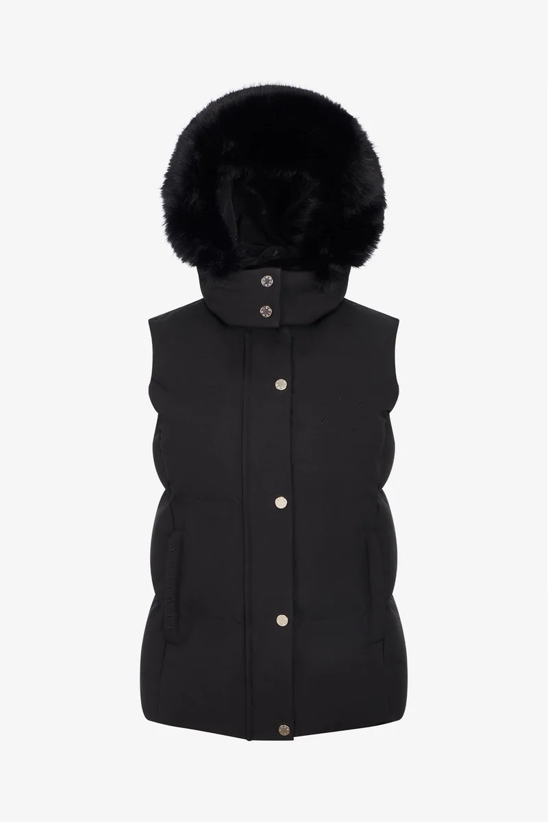 Margot Damen Kapuzenweste Black 42