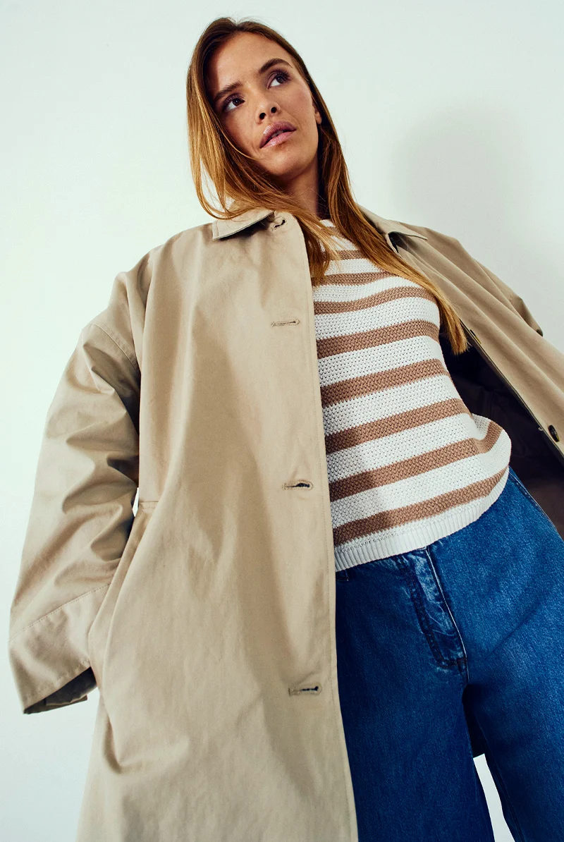 Zofia Jacket 207707 | Simply Taupe | Frakke fra Freequent