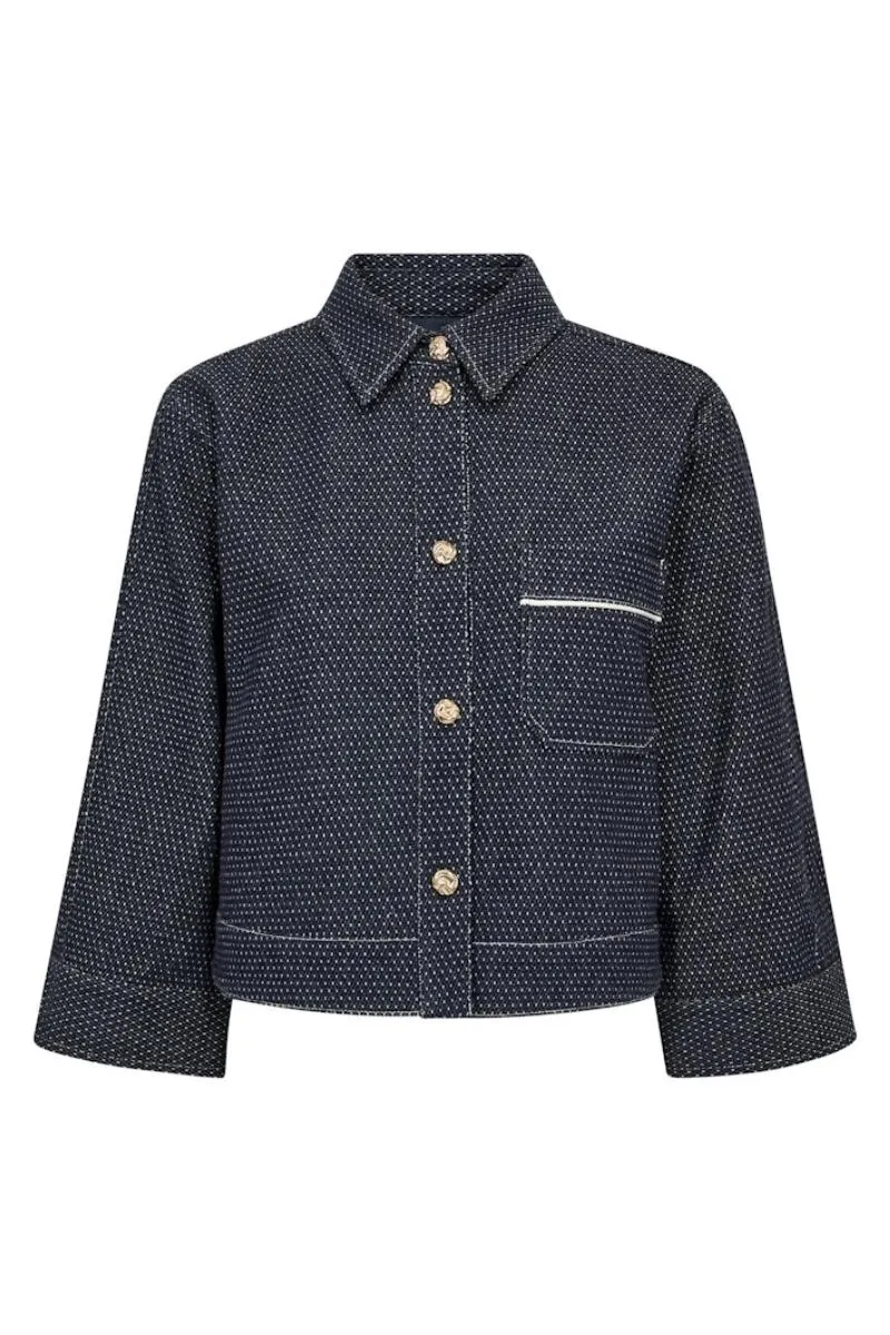 Rosalyn Jaxx Jacket | Salute Navy | Jakke fra Mos Mosh