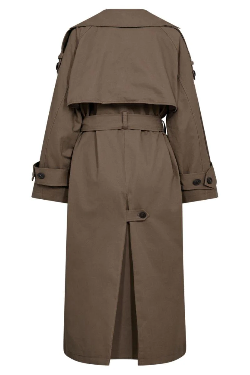 Ethan Trench Coat 40016 | Walnut | Jakke fra Co'couture