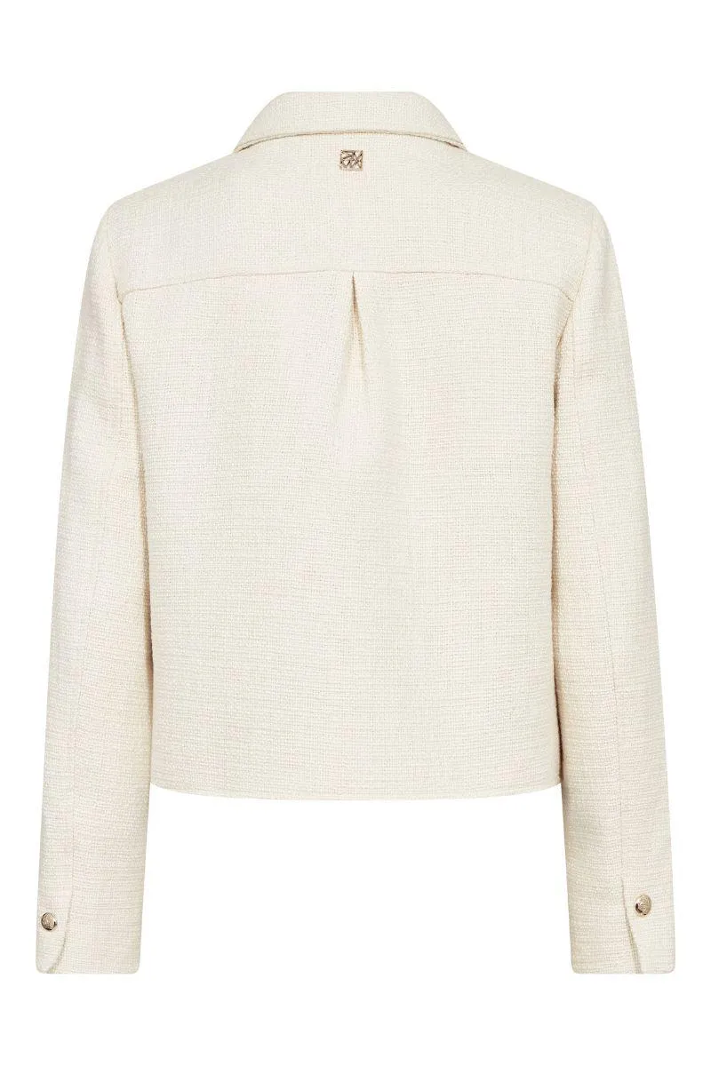 Nilsa Bobb Jacket | Ecru | Jakke fra Mos Mosh