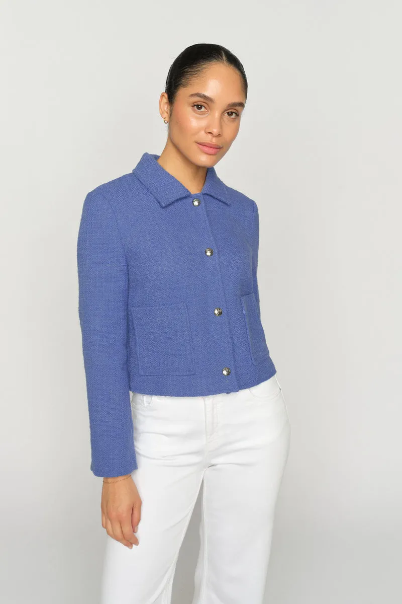 Nilsa Bobb Jacket | Ultramarine | Jakke fra Mos Mosh