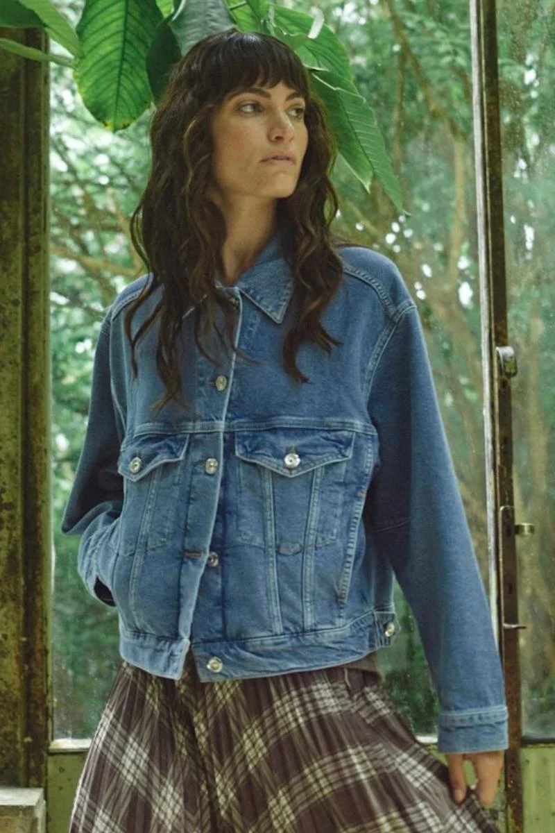 Mavi Jentra Jacket | Light Blue | Jakke fra Mos Mosh