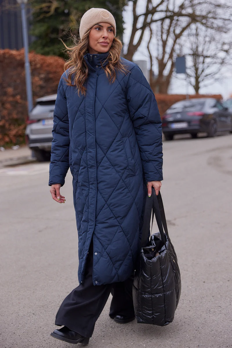 Cora Coat | Navy | Frakke fra Statebird