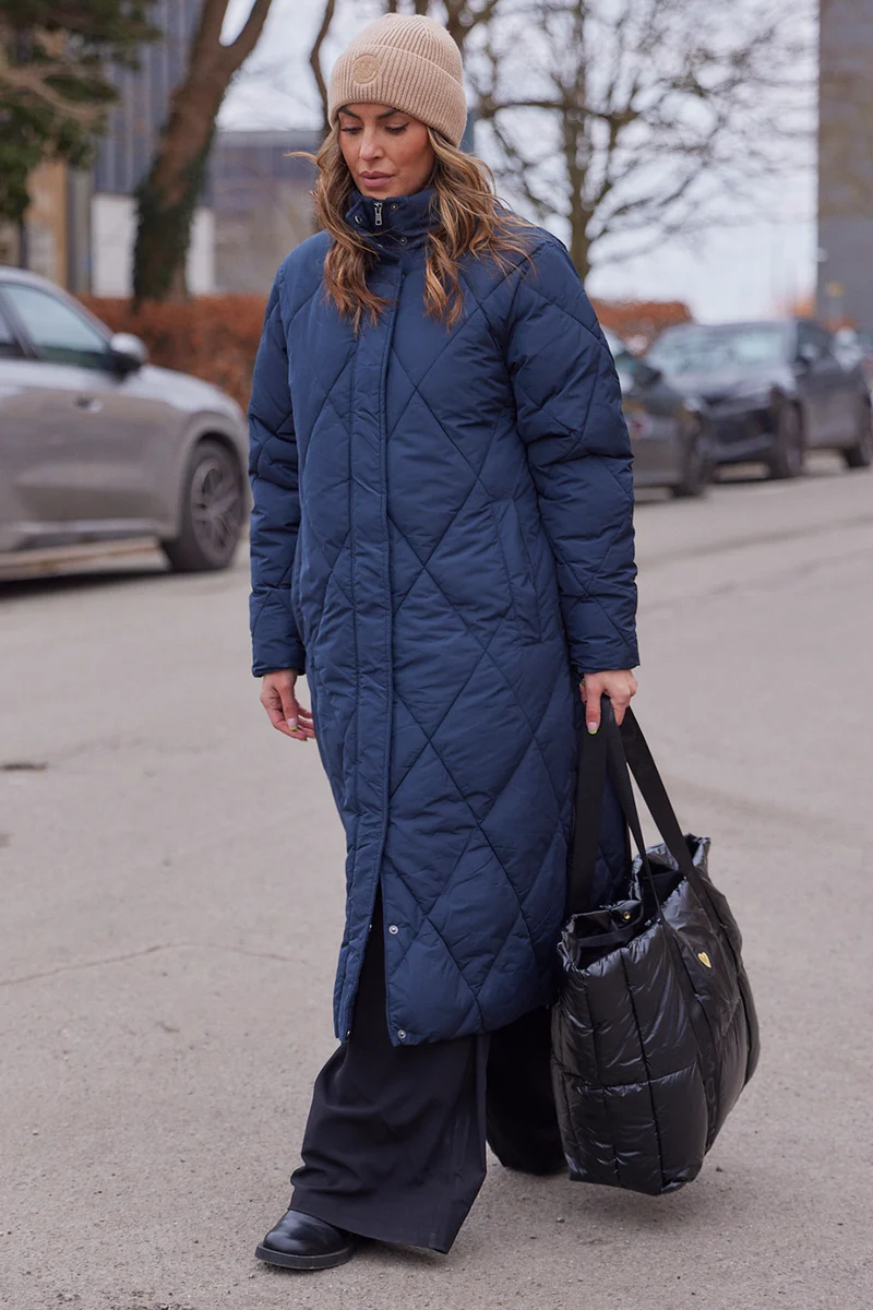 Cora Coat | Navy | Frakke fra Statebird