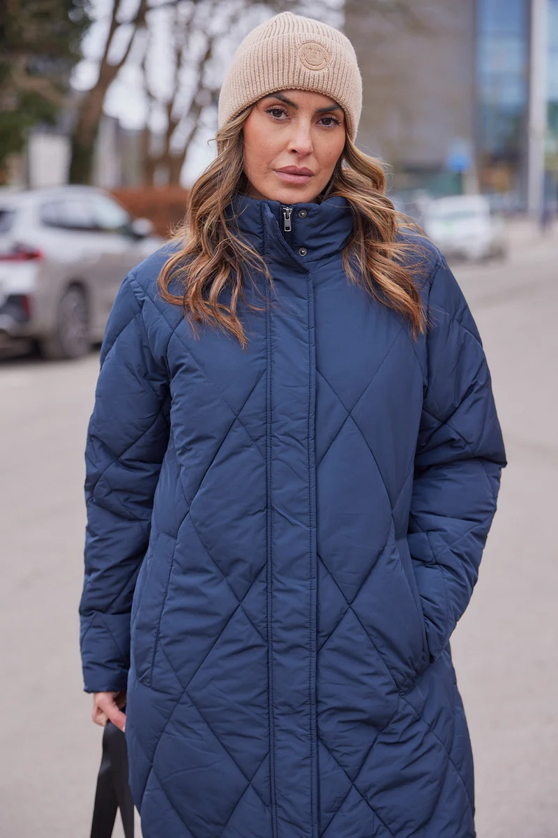 Cora Coat | Navy | Frakke fra Statebird