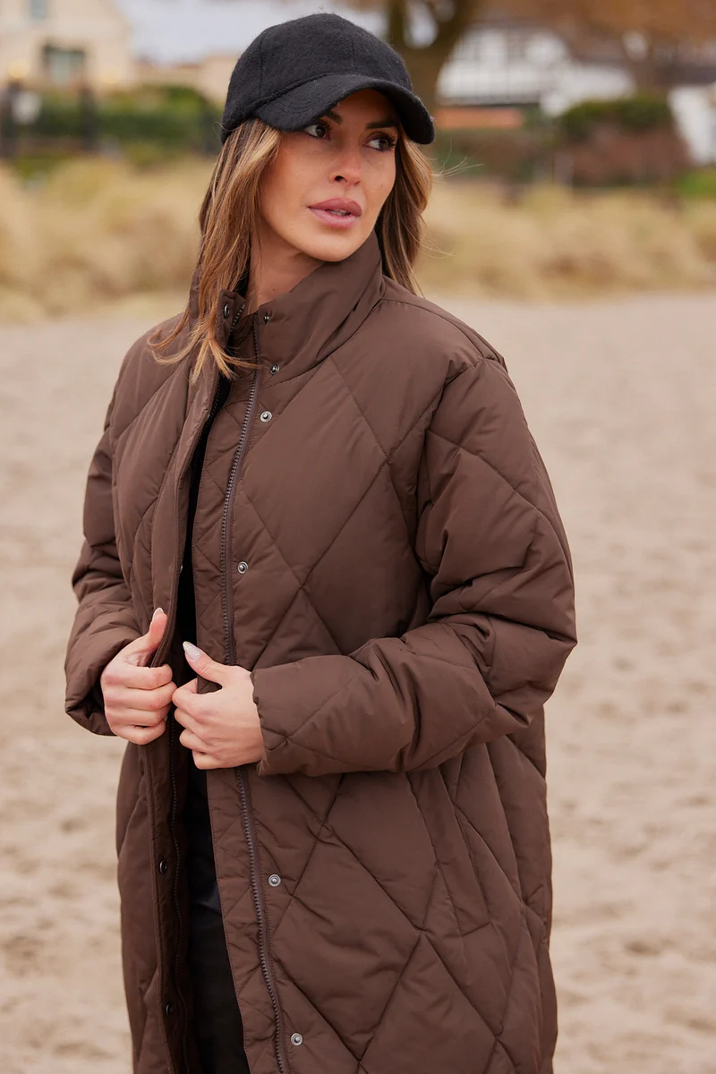Cora Coat | Brun | Frakke fra Statebird