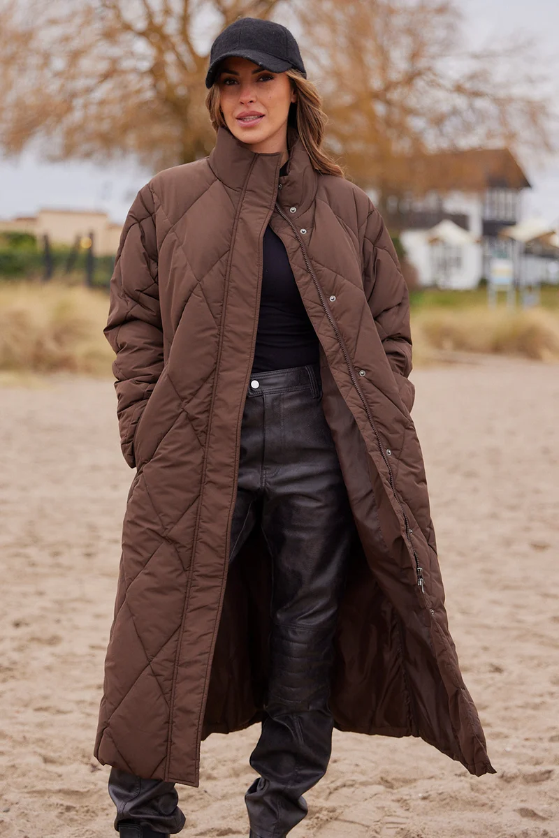 Cora Coat | Brun | Frakke fra Statebird