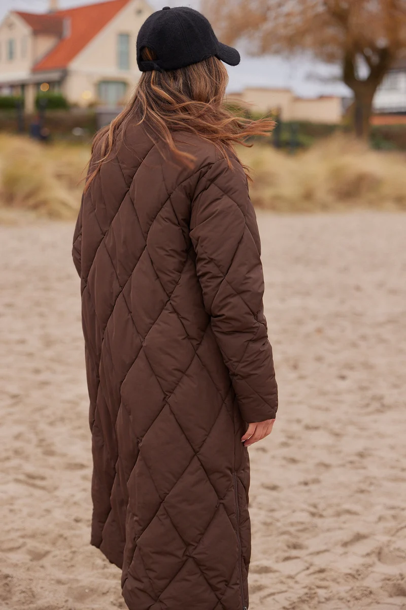Cora Coat | Brun | Frakke fra Statebird