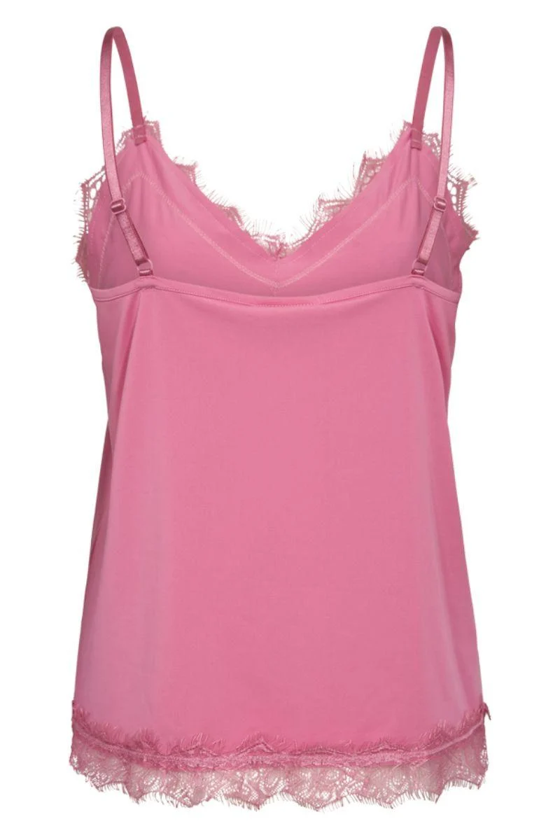 Bicco strap top | Wild Orchid | Blonde top fra Freequent