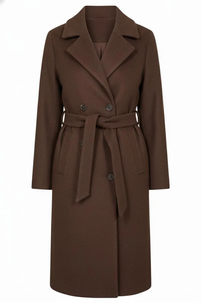 Quentin Long Wool Coat | Uldfrakke fra French Laundry