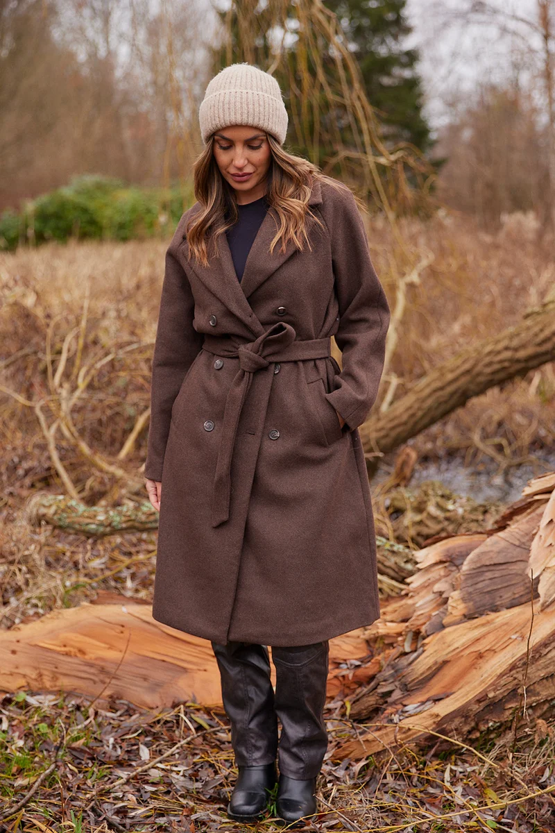 Quentin Long Wool Coat | Uldfrakke fra French Laundry