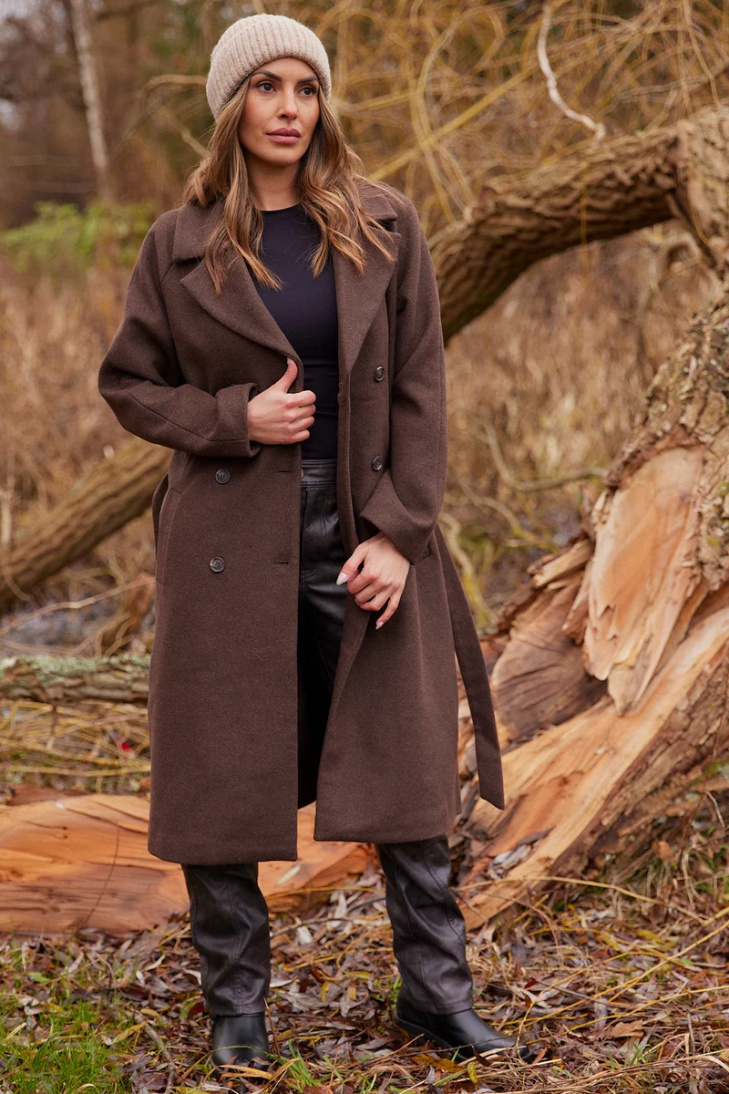 Quentin Long Wool Coat | Uldfrakke fra French Laundry