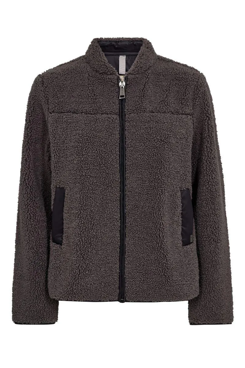 Rowe Teddy Jacket | Magnet | Jakke fra Mos Mosh