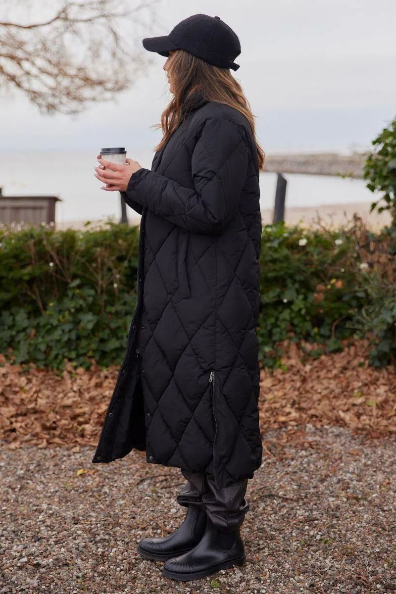 Cora Coat | Sort | Frakke fra Statebird