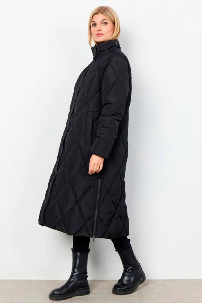 Cora Coat | Sort | Frakke fra Statebird