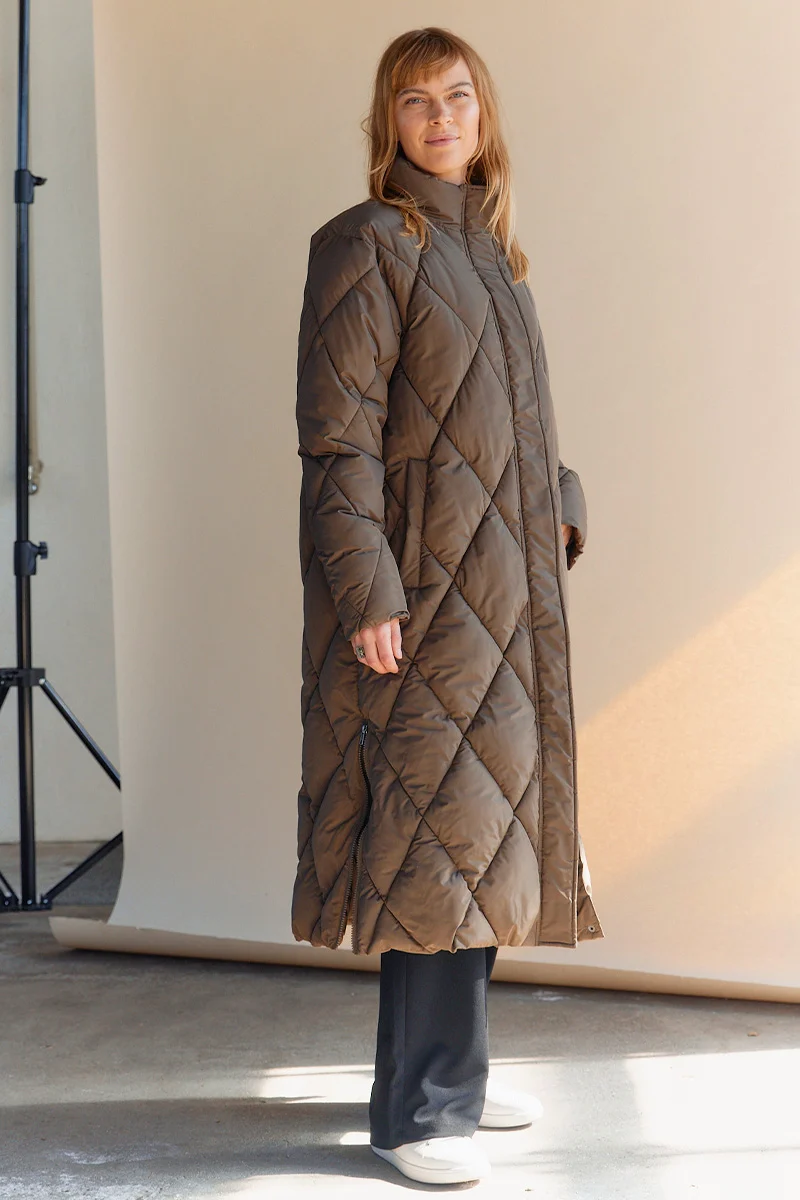 Cora Coat | Fossil | Frakke fra Statebird