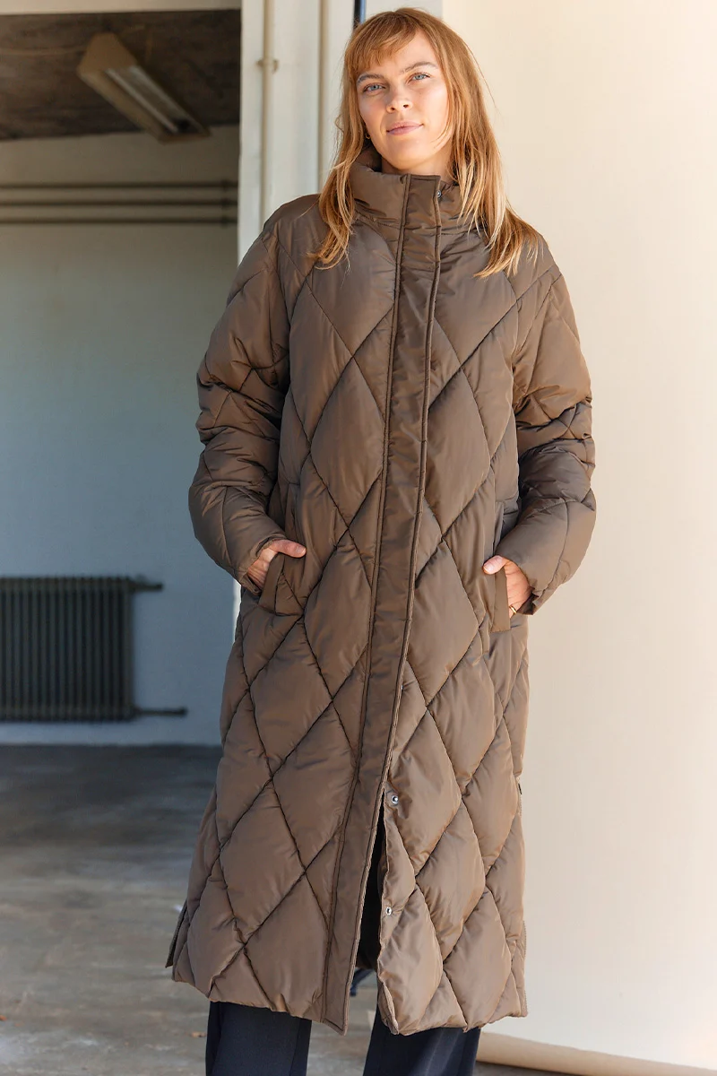 Cora Coat | Fossil | Frakke fra Statebird