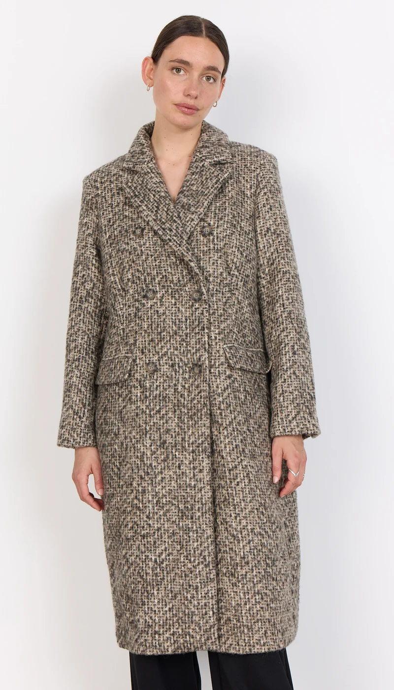 Archie Wool Coat | Brun | Frakke fra French Laundry