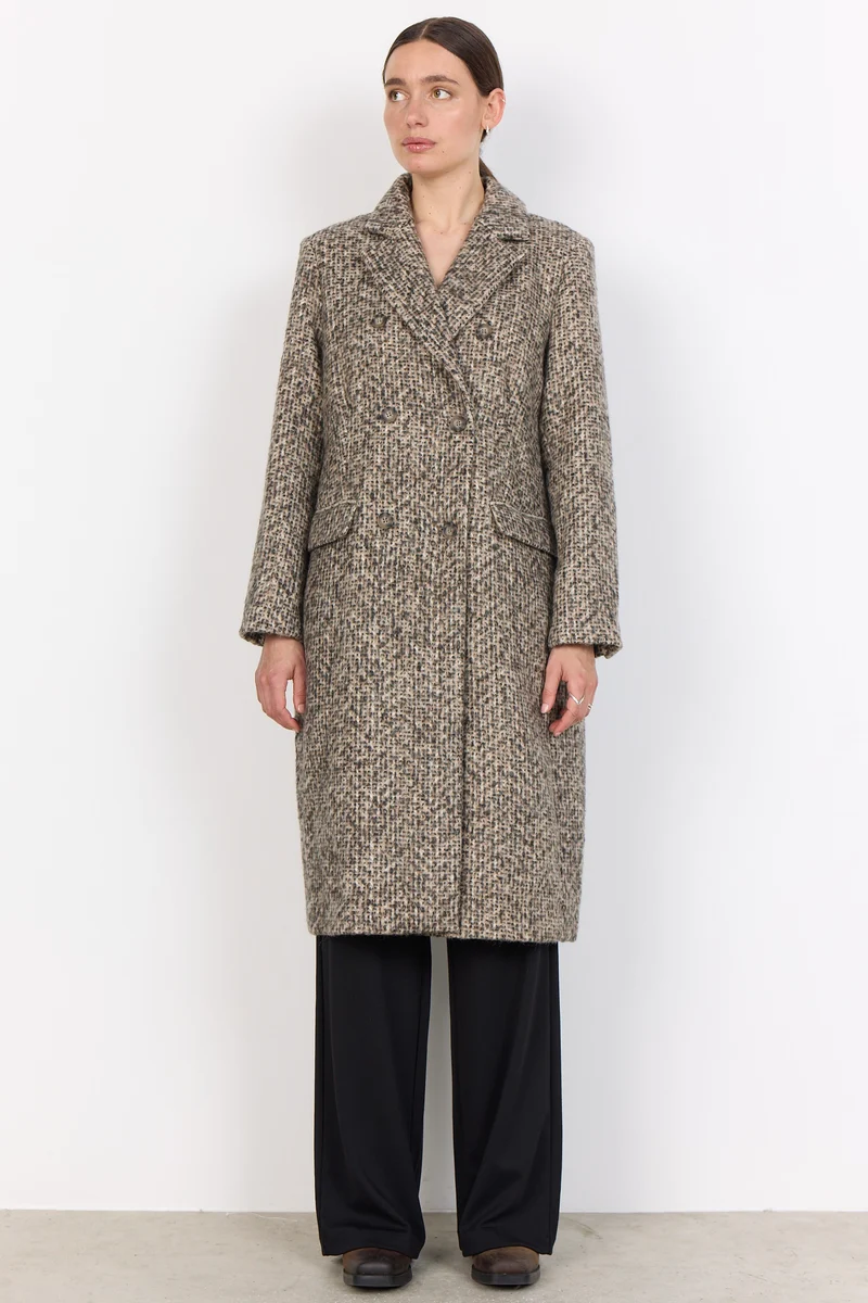Archie Wool Coat | Brun | Frakke fra French Laundry
