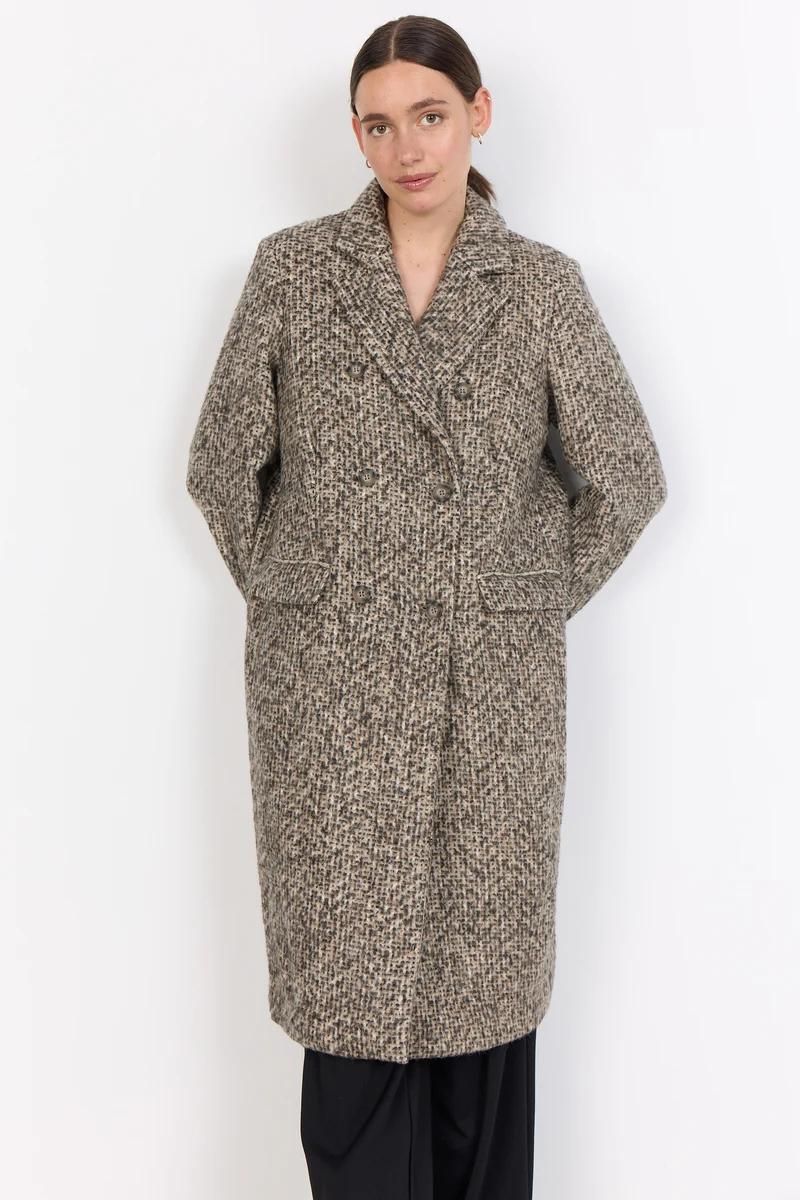 Archie Wool Coat | Brun | Frakke fra French Laundry