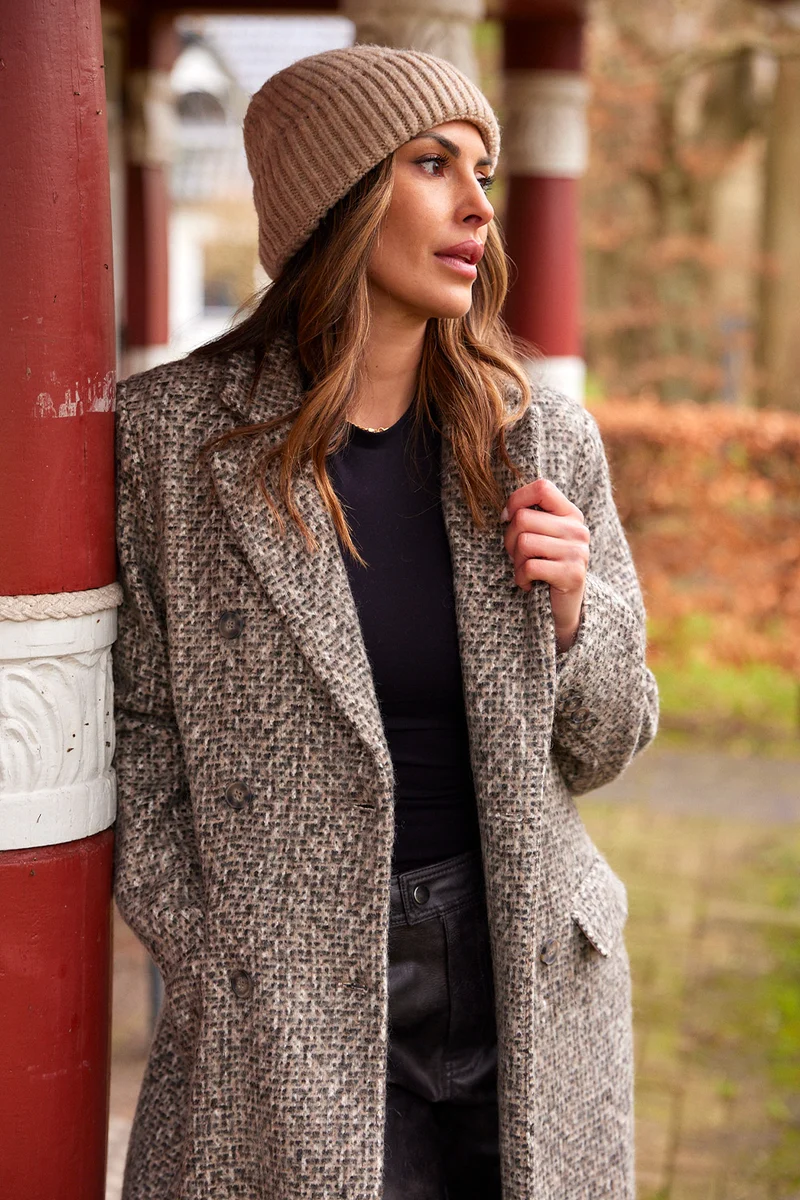 Archie Wool Coat | Brun | Frakke fra French Laundry