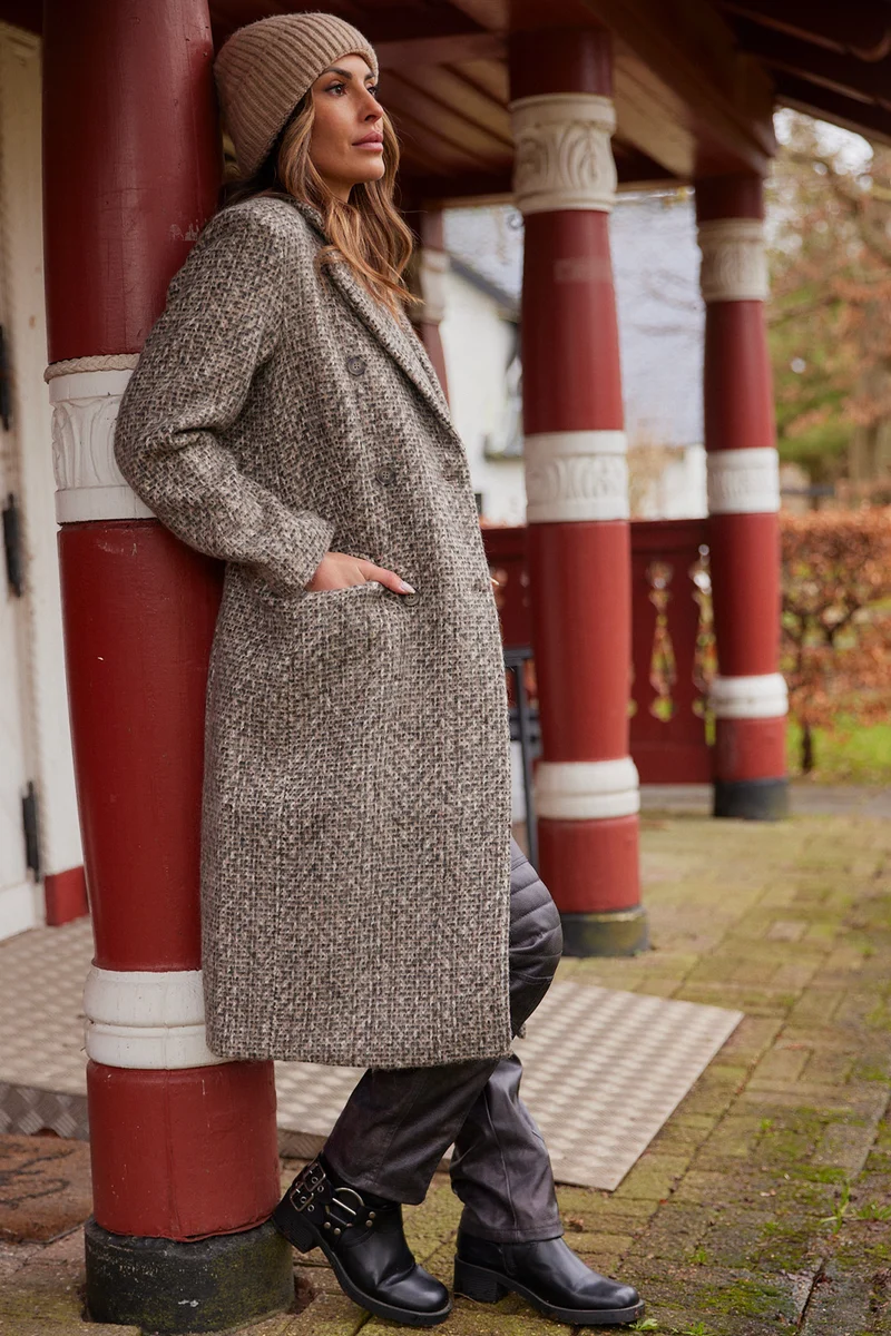 Archie Wool Coat | Brun | Frakke fra French Laundry